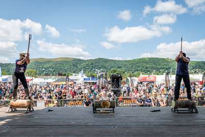 Timbersports_GBR_WCH_2025_Catherine Eccles and Sophie Wren Underhand Chpo_37.jpg